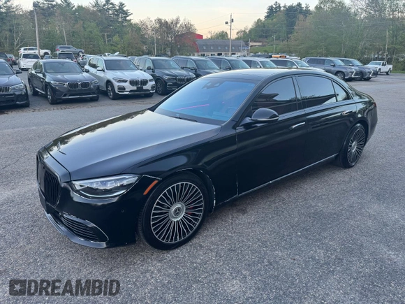 2022 Mercedes-Benz S 580 с VIN W1K6G7GB4NA149895, выставлен на аукционе Copart как лот 57361415 с пробегом 74 569 миль миль и Чистый • Clean title. История ставок и продаж доступна на DreamBid. Изображение 2.