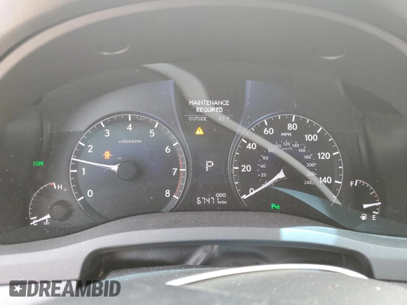 2015 Lexus RX 350 with VIN 2T2ZK1BAXFC191241, listed as a Copart auction lot 62099435 with 67,471 mi miles and Salvage title. Bid and sale history available at DreamBid. Image 9.