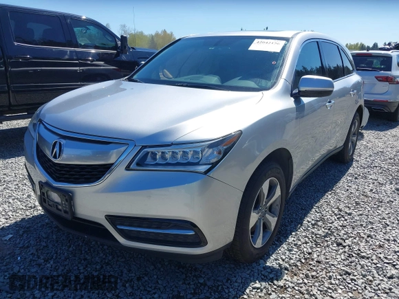 2014 Acura MDX with VIN 5FRYD4H23EB028886, listed as a IAAI auction lot 42042156 with 112,445 mi miles. Bid and sale history available at carsss.com. Image 17.