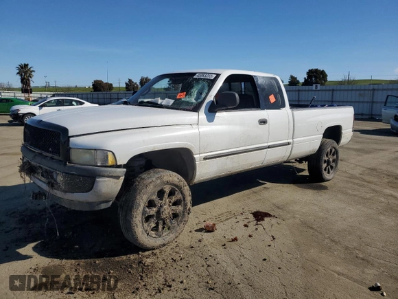 2001 Dodge Ram 2500 with VIN 3B7KF236X1G206409, listed as a Copart auction lot 45863255 with 0 mi miles and Salvage Title. Bid and sale history available at carsss.com. Image 1.