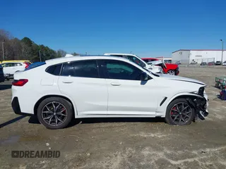 2024 BMW X4 M40i with VIN 5UX43DT00R9W43645, listed as a IAAI auction lot 41578936 with 11,028 mi miles. Bid and sale history available at carsss.com. Image 13.