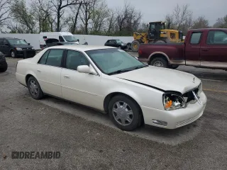 2003 Cadillac DeVille with VIN 1G6KD54Y23U291126, listed as a Copart auction lot 51825245 with 0 mi miles and Salvage Title. Bid and sale history available at carsss.com. Image 4.