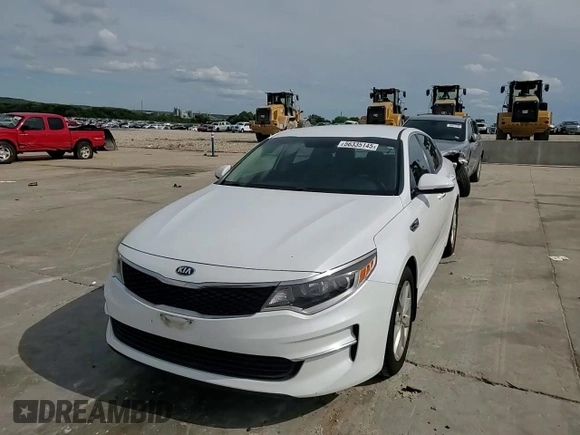 2018 Kia Optima LX with VIN 5XXGT4L33JG255308, listed as a Copart auction lot 56335145 with 101,674 mi miles and Salvage title. Bid and sale history available at DreamBid. Image 14.
