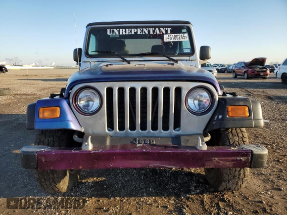2003 Jeep Wrangler Sport with VIN 1J4FA49S03P313901, listed as a Copart auction lot 46100245 with 61,335 mi miles and Clean Title. Bid and sale history available at carsss.com. Image 5.
