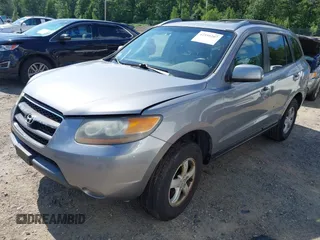 2007 Hyundai Santa Fe GLS with VIN 5NMSG13D67H120906, listed as a IAAI auction lot 42595287 with 153,951 mi miles and . Bid and sale history available at DreamBid. Image 2.