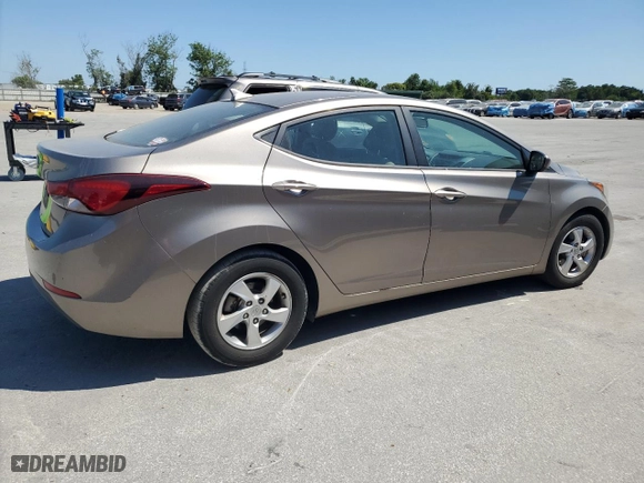 2014 Hyundai Elantra Limited with VIN 5NPDH4AE6EH522475, listed as a Copart auction lot 53468865 with 119,684 mi miles and Salvage Title. Bid and sale history available at carsss.com. Image 3.