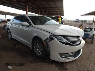 2013 Lincoln MKZ Hybrid with VIN 3LN6L2LU4DR827304, listed as a IAAI auction lot 41273314 with 0 mi miles. Bid and sale history available at carsss.com. Image 1.