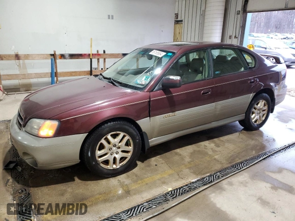 2001 Subaru Legacy Outback Limited with VIN 4S3BE686717200534, listed as a Copart auction lot 86165654 with 151,481 mi miles and Salvage title. Bid and sale history available at DreamBid. Image 1.
