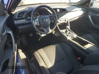 2018 Honda Civic Si Coupe with VIN 2HGFC3A5XJH752946, listed as a Copart auction lot 43460755 with 86,961 mi miles and Non Repairable. Bid and sale history available at carsss.com. Image 8.