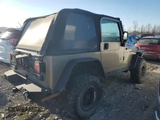 2004 Jeep Wrangler Rubicon with VIN 1J4FA69S94P778836, listed as a Copart auction lot 82884304 with 168,045 mi miles and Salvage Title. Bid and sale history available at carsss.com. Image 3.