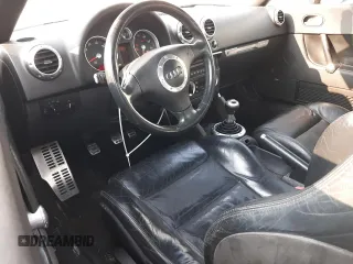 2004 Audi TT with VIN TRUUT28NX41006107, listed as a Copart auction lot 63794954 with 142,386 mi miles and Salvage Title. Bid and sale history available at carsss.com. Image 8.