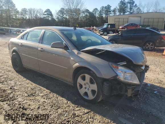 2008 Saturn Aura XE with VIN 1G8ZS57B98F256999, listed as a Copart auction lot 48772115 with 140,460 mi miles and Salvage Title. Bid and sale history available at carsss.com. Image 4.
