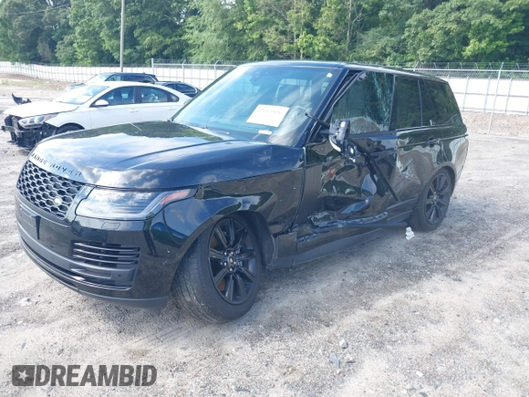 2021 Land Rover Range Rover Westminster with VIN SALGS2RU8MA435190, listed as a IAAI auction lot 42513896 with 30,071 mi miles and . Bid and sale history available at DreamBid. Image 18.