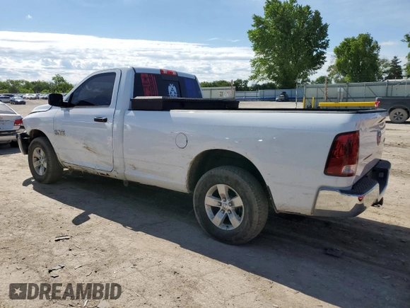 2013 Ram 1500 Tradesman with VIN 3C6JR7DG2DG596599, listed as a Copart auction lot 55009895 with 83,111 mi miles and Salvage title. Bid and sale history available at DreamBid. Image 2.