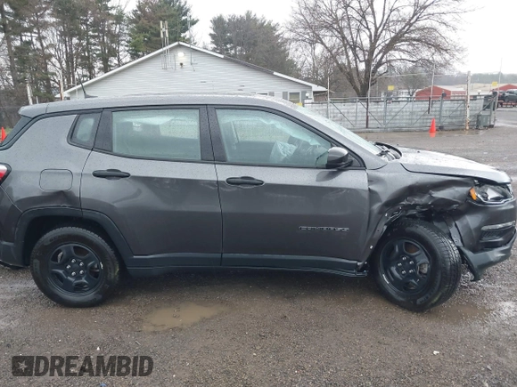 2020 Jeep Compass Sport z VIN 3C4NJCAB4LT253026, wystawiony jako IAAI lot #41897839 z przebiegiem 128 112 mil mil oraz . Historia ofert i sprzedaży dostępna na DreamBid. Obrazek 14.