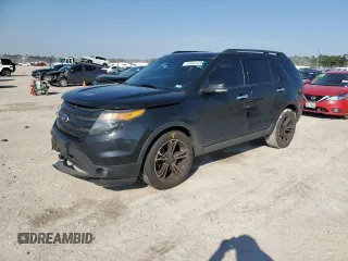 2013 Ford Explorer Sport with VIN 1FM5K8GT2DGB98958, listed as a Copart auction lot 47247475 with 145,464 mi miles and Salvage Title. Bid and sale history available at carsss.com. Image 1.