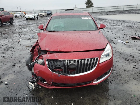 2015 Buick Regal с VIN 2G4GL5EX3F9279852, выставлен на аукционе Copart как лот 86643424 с пробегом 55 797 миль миль и Списание • Salvage title. История ставок и продаж доступна на DreamBid. Изображение 5.