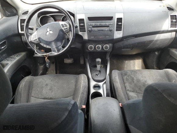 2008 Mitsubishi Outlander XLS with VIN JA4MS41X68Z007793, listed as a Copart auction lot 47955635 with 183,771 mi miles and Salvage Title. Bid and sale history available at carsss.com. Image 8.