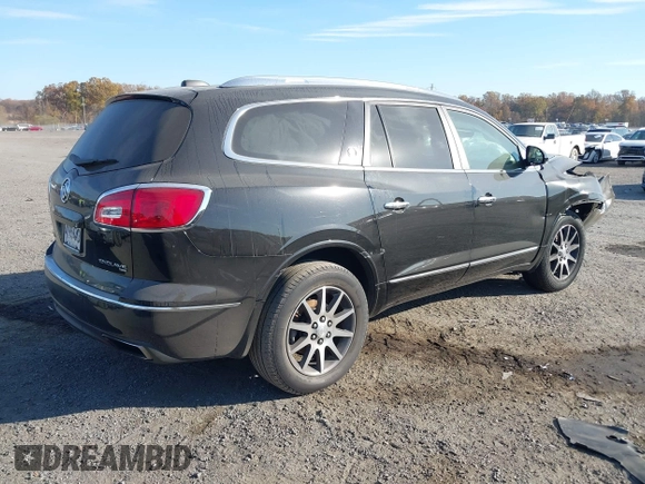 2017 Buick Enclave Leather with VIN 5GAKVBKD2HJ327173, listed as a IAAI auction lot 40732134 with 65,082 mi miles and . Bid and sale history available at DreamBid. Image 4.
