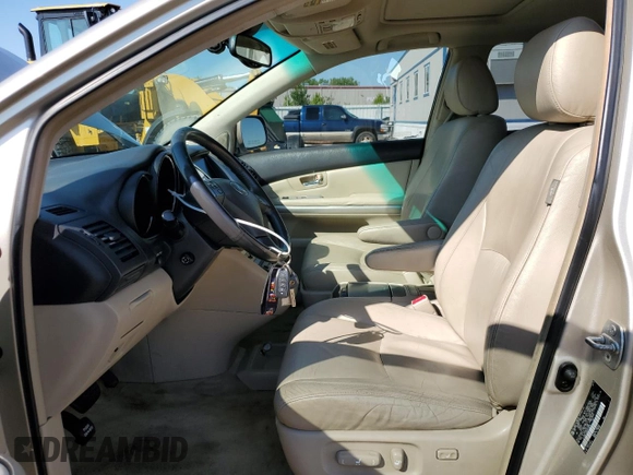 2006 Lexus RX 400h with VIN JTJHW31U860013816, listed as a Copart auction lot 58653215 with 265,114 mi miles and Salvage title. Bid and sale history available at DreamBid. Image 7.