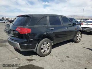 2007 Acura MDX Tech/Entertainment Pkg with VIN 2HNYD284X7H544970, listed as a Copart auction lot 54203135 with 191,881 mi miles and Clean Title. Bid and sale history available at carsss.com. Image 3.
