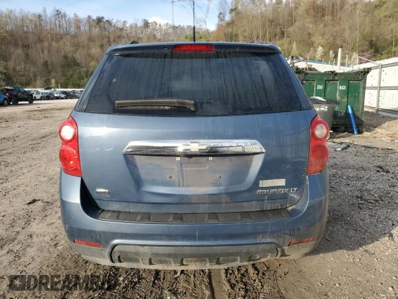 2011 Chevrolet Equinox LT w/1LT with VIN 2CNFLEEC9B6339086, listed as a Copart auction lot 51492865 with 0 mi miles and Salvage Title. Bid and sale history available at carsss.com. Image 6.