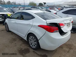 2012 Hyundai Elantra Limited with VIN 5NPDH4AE8CH125248, listed as a IAAI auction lot 41915686 with 152,099 mi miles. Bid and sale history available at carsss.com. Image 3.