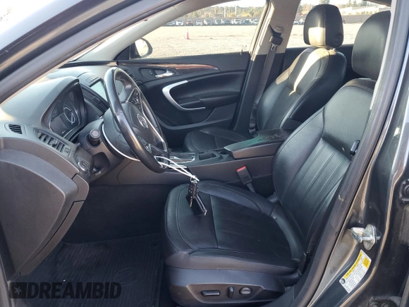 2017 Buick Regal with VIN 2G4GM5EX6H9164713, listed as a Copart auction lot 48412855 with 57,189 mi miles and Clean Title. Bid and sale history available at carsss.com. Image 7.