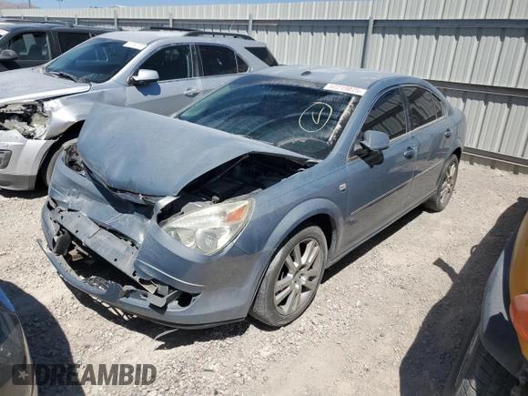 2007 Saturn Aura XE with VIN 1G8ZS57N57F159372, listed as a Copart auction lot 52219075 with 112,293 mi miles and Salvage Title. Bid and sale history available at carsss.com. Image 1.