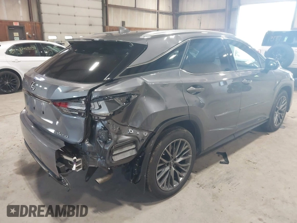 2022 Lexus RX 350 F Sport with VIN 2T2YZMDA0NC367069, listed as a IAAI auction lot 42516670 with 23,454 mi miles and . Bid and sale history available at DreamBid. Image 6.