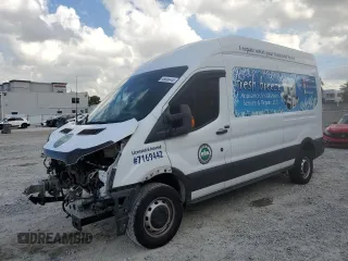 2019 Ford Transit z VIN 1FTYR2XM8KKA27743, wystawiony jako Copart lot #46898445 z przebiegiem 104 945 mil mil oraz Nie do naprawy • Non repairable. Historia ofert i sprzedaży dostępna na DreamBid. Obrazek 2.