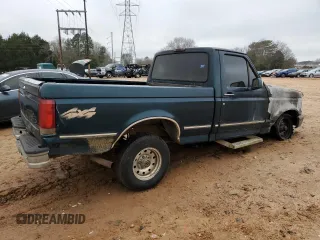 1995 Ford F-150 with VIN 1FTEF14N1SNB53833, listed as a Copart auction lot 86733154 with 0 mi miles and Salvage Title. Bid and sale history available at carsss.com. Image 3.