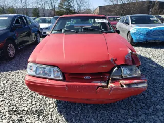 1993 Ford Mustang with VIN 1FACP41M4PF182123, listed as a Copart auction lot 52154315 with 70,458 mi miles and Clean title. Bid and sale history available at DreamBid. Image 6.