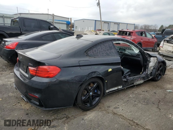 2015 BMW M4 with VIN WBS3R9C56FF708654, listed as a Copart auction lot 40082774 with 82,713 mi miles and Clean Title. Bid and sale history available at carsss.com. Image 3.