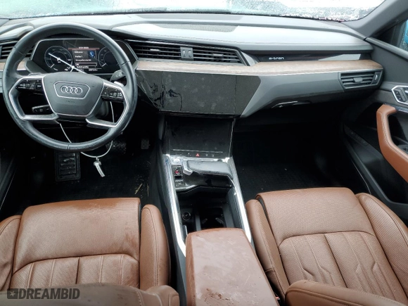 2019 Audi e-tron Prestige with VIN WA1VAAGE9KB014524, listed as a Copart auction lot 42891273 with 33,117 mi miles. Bid and sale history available at carsss.com. Image 8.