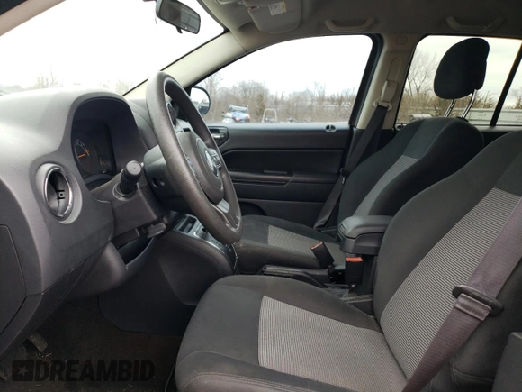 2015 Jeep Compass Sport with VIN 1C4NJCBB1FD118529, listed as a Copart auction lot 46229093 with 35,364 mi miles. Bid and sale history available at carsss.com. Image 7.