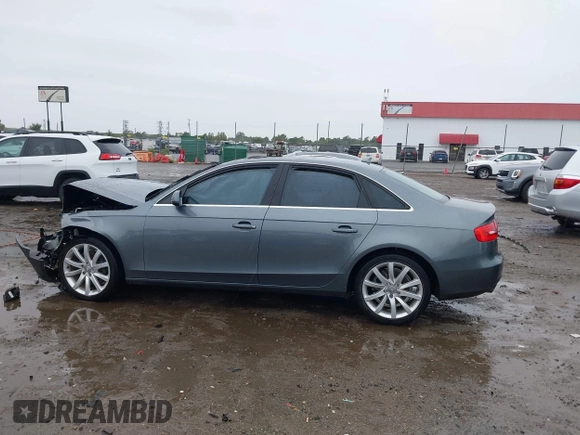 2013 Audi A4 Premium Plus with VIN WAUFFAFL7DN050223, listed as a IAAI auction lot 40444635 with 107,807 mi miles. Bid and sale history available at carsss.com. Image 14.