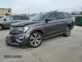 2020 Ford Expedition Limited with VIN 1FMJU1KT4LEA07929, listed as a Copart auction lot 45218835 with 51,472 mi miles and Salvage Title. Bid and sale history available at carsss.com. Image 1.