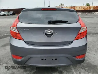 2014 Hyundai Accent GS with VIN KMHCT5AE4EU184401, listed as a Copart auction lot 54960195 with 135,134 mi miles and Clean Title. Bid and sale history available at carsss.com. Image 6.