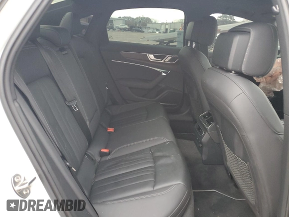 2020 Audi A6 Premium Plus with VIN WAUE8AF20LN038006, listed as a Copart auction lot 85310974 with 80,154 mi miles and Salvage Title. Bid and sale history available at carsss.com. Image 10.