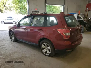 2016 Subaru Forester 2.5i with VIN JF2SJAAC0GG502059, listed as a Copart auction lot 73377624 with 70,928 mi miles and Salvage title. Bid and sale history available at DreamBid. Image 2.