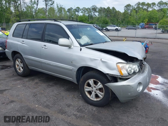 2001 Toyota Highlander with VIN JTEGF21A110013983, listed as a IAAI auction lot 42062611 with 236,536 mi miles and . Bid and sale history available at DreamBid. Image 1.