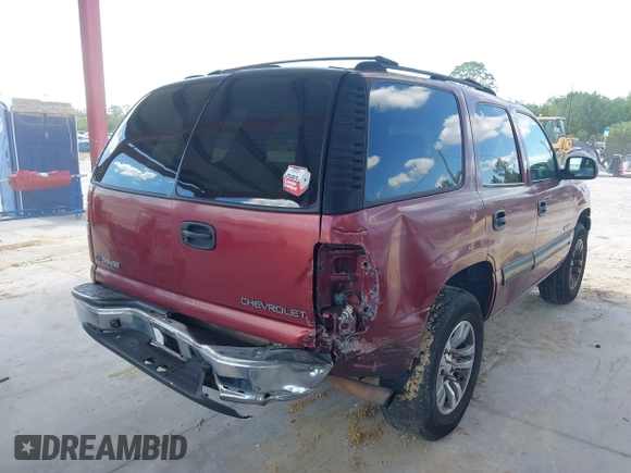 2001 Chevrolet Tahoe LS with VIN 1GNEC13T51J264911, listed as a IAAI auction lot 42263124 with 365,825 mi miles and . Bid and sale history available at DreamBid. Image 4.