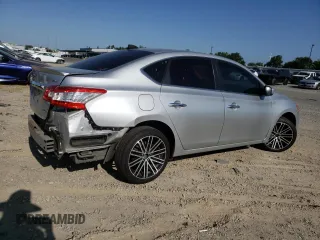 2014 Nissan Sentra S with VIN 3N1AB7AP4EY243152, listed as a Copart auction lot 55482895 with 143,998 mi miles and Salvage Title. Bid and sale history available at DreamBid. Image 3.
