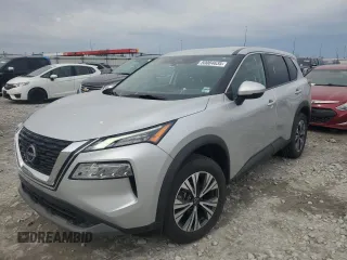 2022 Nissan Rogue SV with VIN 5N1BT3BB1NC698197, listed as a Copart auction lot 50084635 with 59,615 mi miles and Salvage Title. Bid and sale history available at carsss.com. Image 1.