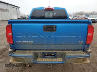 2021 Chevrolet Colorado 4WD Z71 с VIN 1GCGTDEN8M1248174, выставлен на аукционе Copart как лот 53145995 с пробегом 30 022 миль миль и Чистый • Clean title. История ставок и продаж доступна на DreamBid. Изображение 6.
