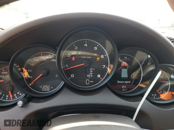 2012 Porsche Cayenne with VIN WP1AA2A25CLA12787, listed as a Copart auction lot 61914695 with 41,250 mi miles and Clean title. Bid and sale history available at DreamBid. Image 9.
