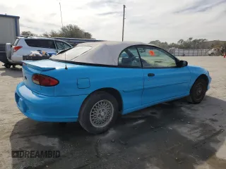 1999 Chevrolet Cavalier Z24 with VIN 4G1JF32TXXB900180, listed as a Copart auction lot 89165605 with 144,744 mi miles and Salvage Title. Bid and sale history available at carsss.com. Image 3.