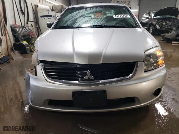 2007 Mitsubishi Galant ES with VIN 4A3AB36FX7E070188, listed as a Copart auction lot 44774395 with 105,420 mi miles and Salvage Title. Bid and sale history available at carsss.com. Image 5.