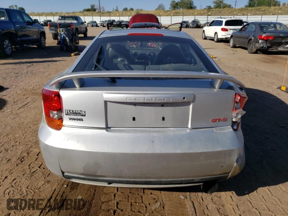 2000 Toyota Celica GTS with VIN JTDDY32T3Y0027725, listed as a Copart auction lot 73994954 with 187,042 mi miles and Salvage Title. Bid and sale history available at carsss.com. Image 6.